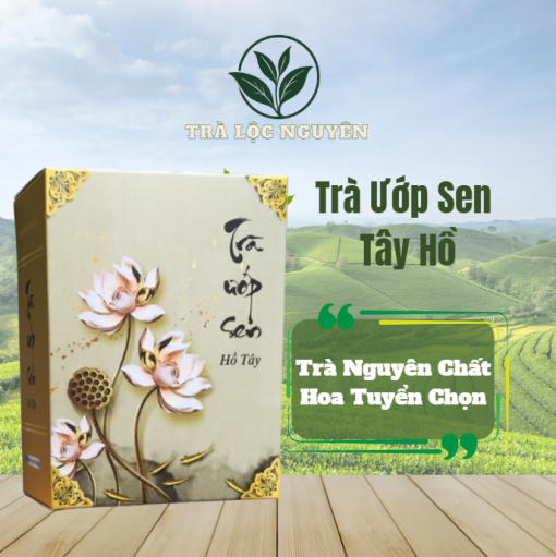 hộp trà ướp sen